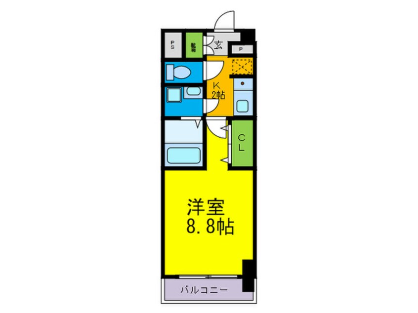 間取図 グローハイツ平野本町