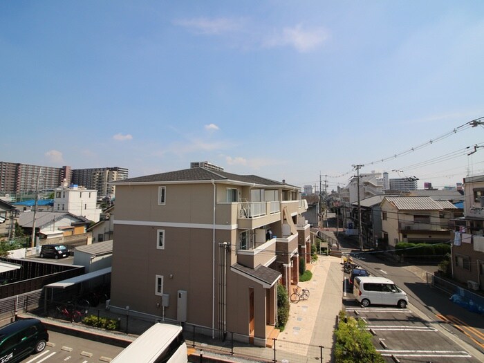 室内からの展望 ルアーナ山城