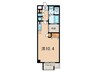 アトリウム芦屋 1Rの間取り
