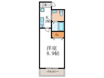 間取図 シエルコート浄土寺