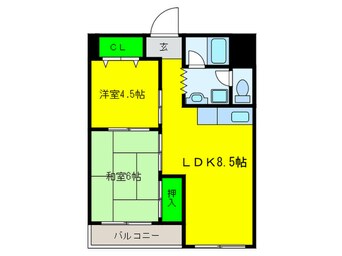 間取図 ブル－シャト－