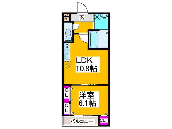 間取り図 フジパレス北野田Ⅲ番館