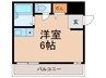 シティライフ稗原 1Rの間取り