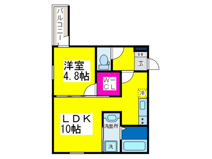 間取り図 フジパレス堺今池