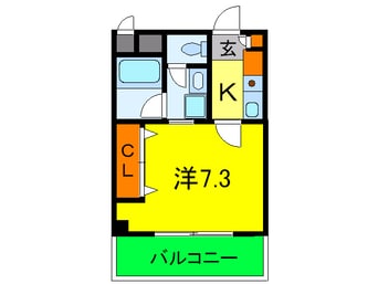 間取図 マイコート六甲２