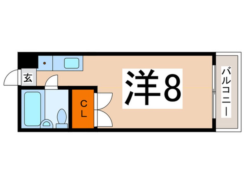 間取図 ラパンジ－ル中川東