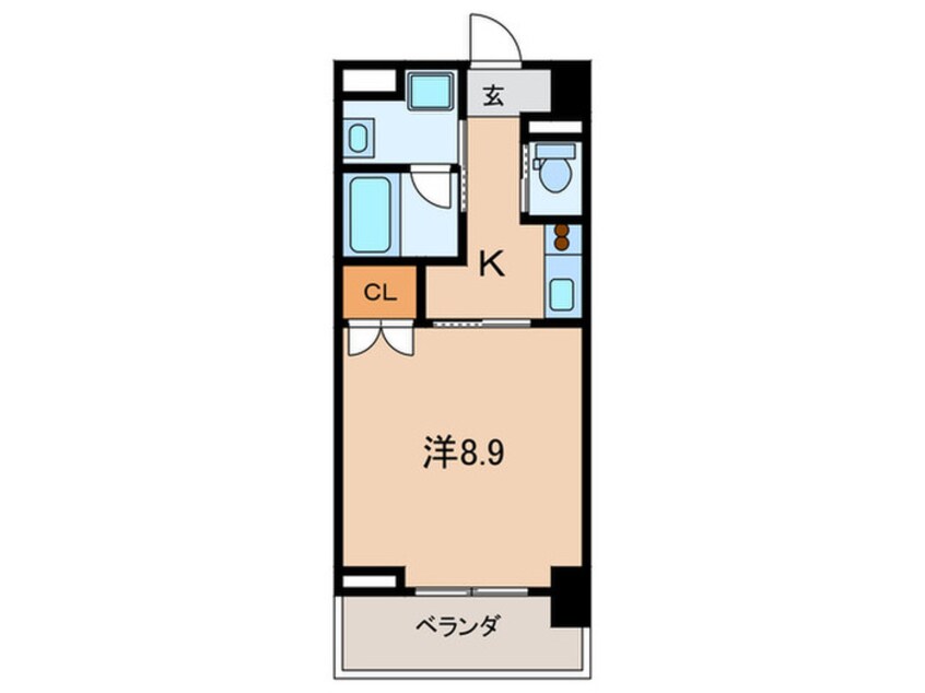 間取図 Belle Face Amagasaki