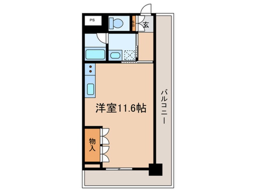 間取図 Belle Face Amagasaki
