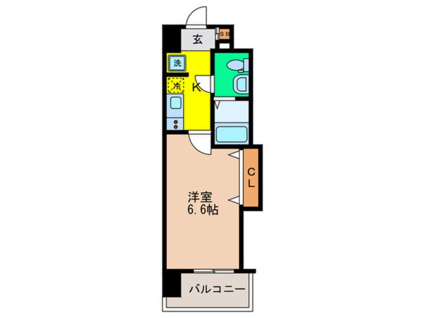 間取図 ラグゼ桜ノ宮