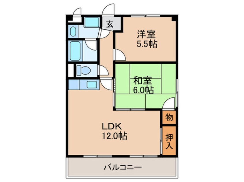 間取図 アム－ル