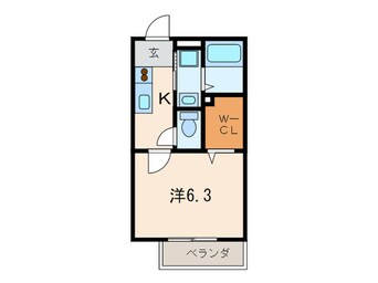 間取図 Ｌａ　Ｃａｓａ　ｄｅ　Ｐｉｎｏ