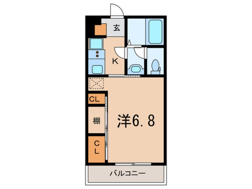 間取図 ハビテ本山中町