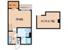 ルネッタ新長田 1Kの間取り
