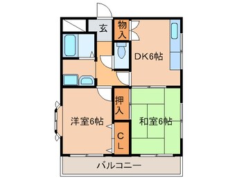 間取図 ７３５柳ビル
