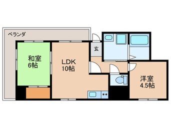 間取図 ＧＳハイム西長堀(202)