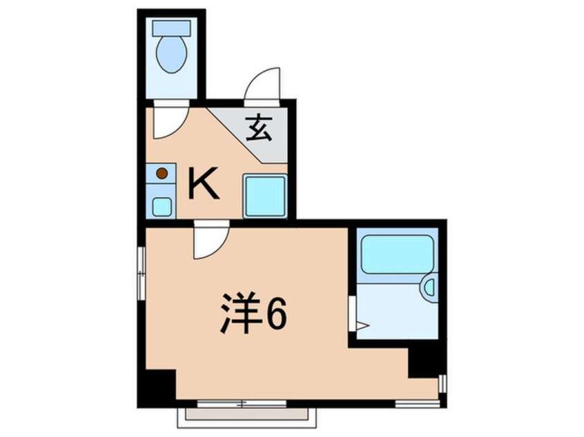 間取図 ルミエ－ル稲野