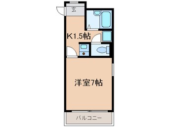 間取図 ルミエ－ル稲野