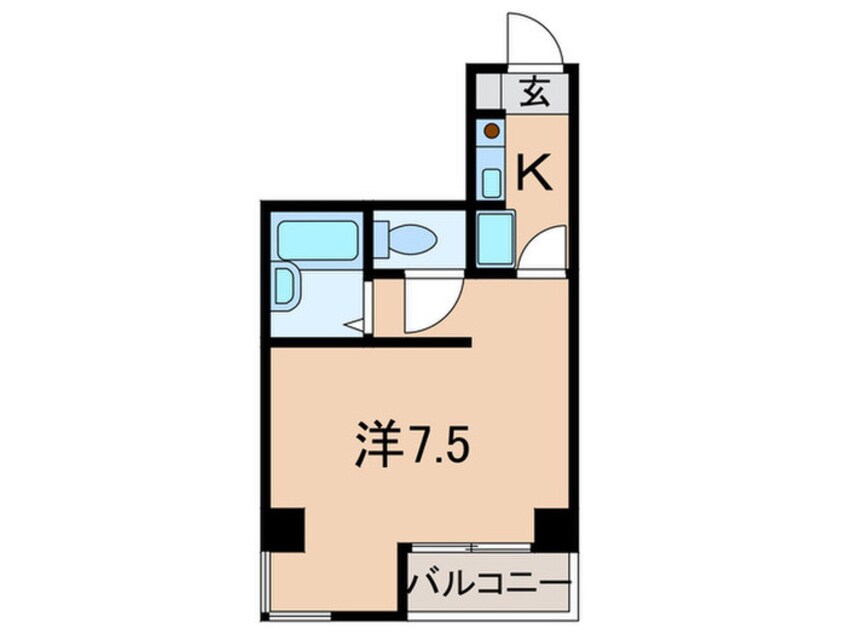 間取図 ルミエ－ル稲野