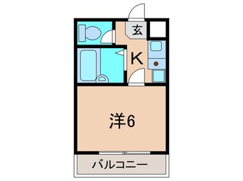 間取図 ルミエ－ル稲野