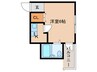 井上ビル５号館 1Kの間取り