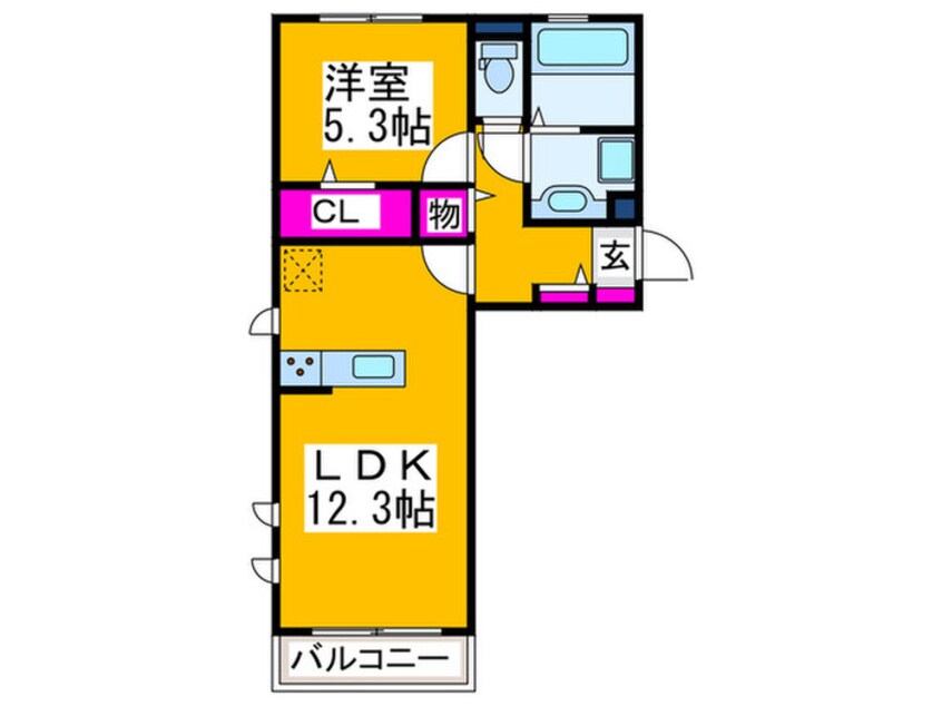 間取図 エレンシア