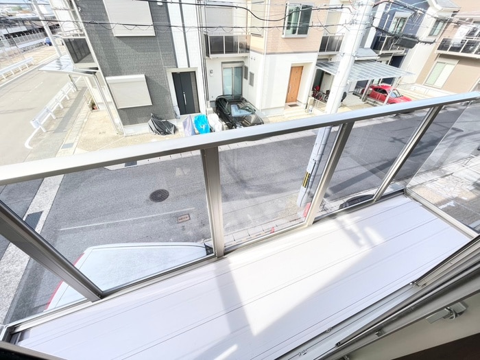 ベランダ・バルコニー 納所下野貸家