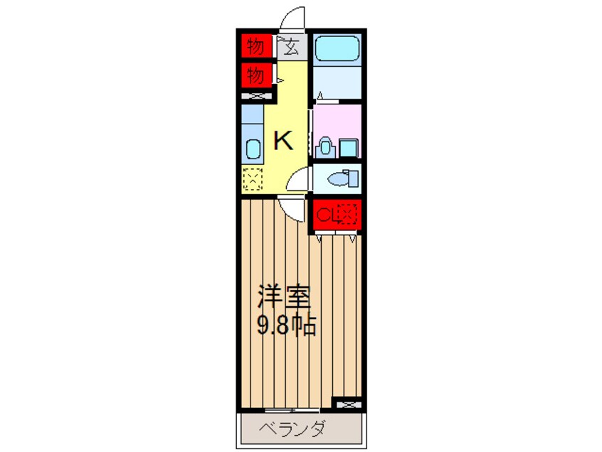 間取図 サンリットハウス