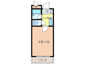 間取図 ウエストハッピ－