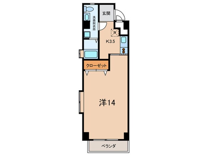 間取り図 トアヴェ－ル西宮