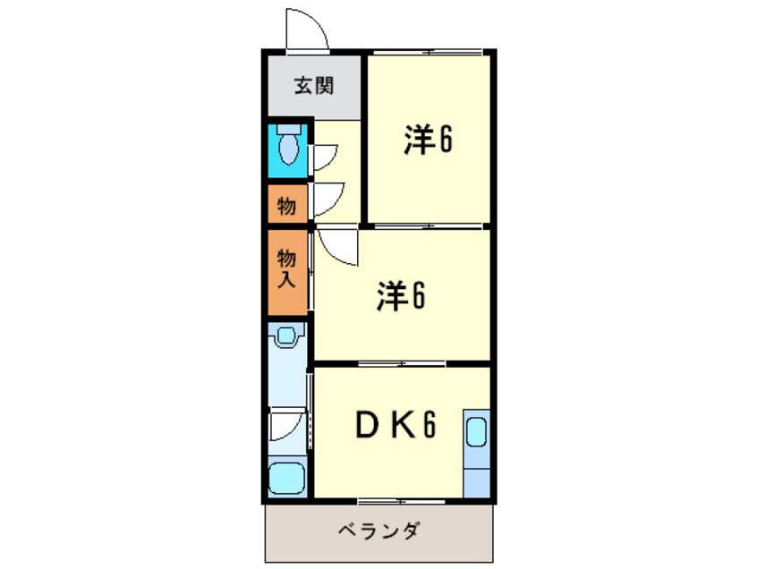 間取図 西宮グリ－ンハイツ１