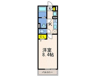 間取図 リブリ・芦原通