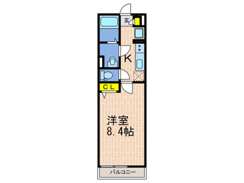 間取図 リブリ・芦原通