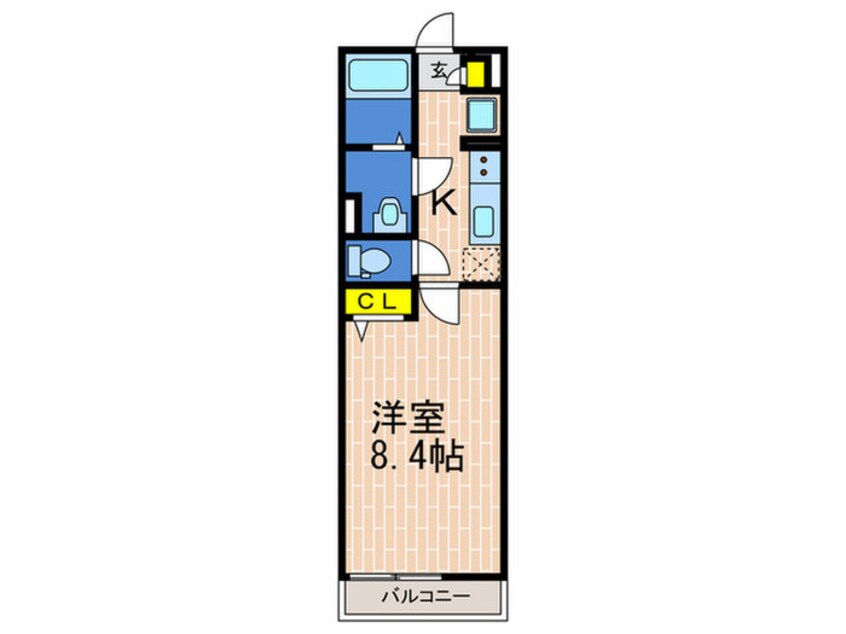 間取図 リブリ・芦原通
