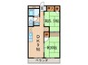 マンション幸Ｃ棟 2DKの間取り