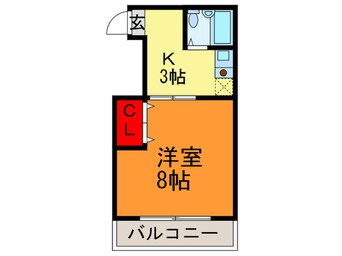 間取図 アペックスハイツユニ