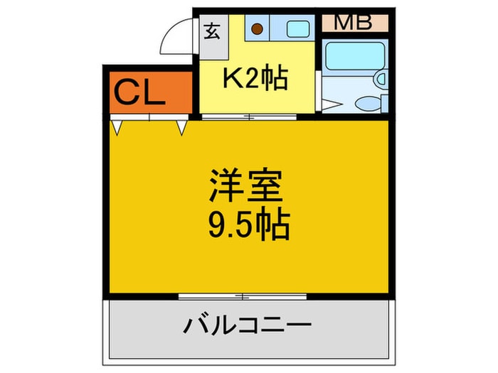 間取り図 アペックスハイツユニ