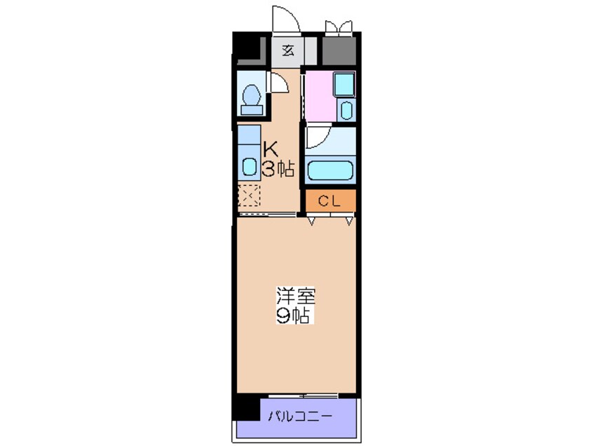 間取図 ドルフ福島