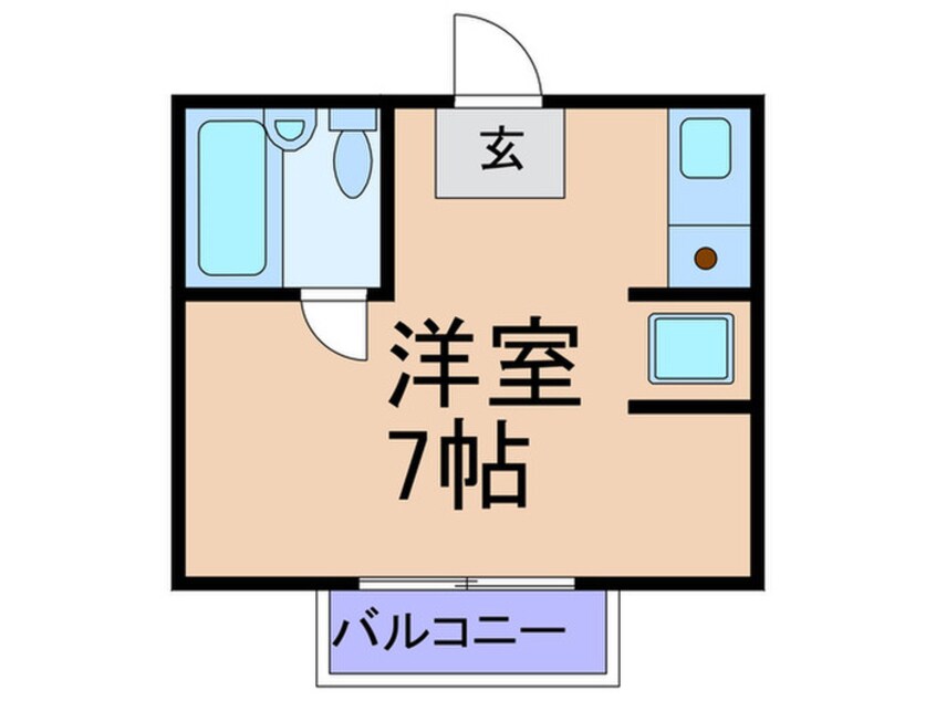 間取図 松月ビル