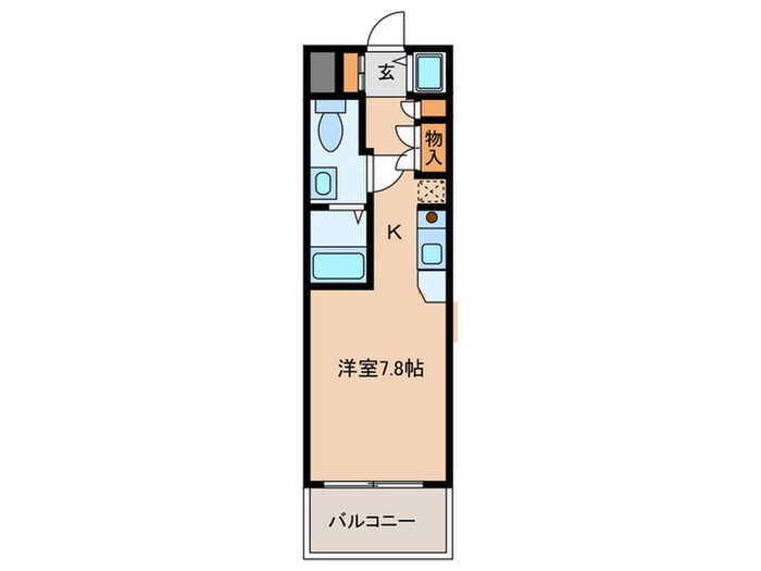 間取り図 エスリ－ド御堂筋梅田(１１１１)