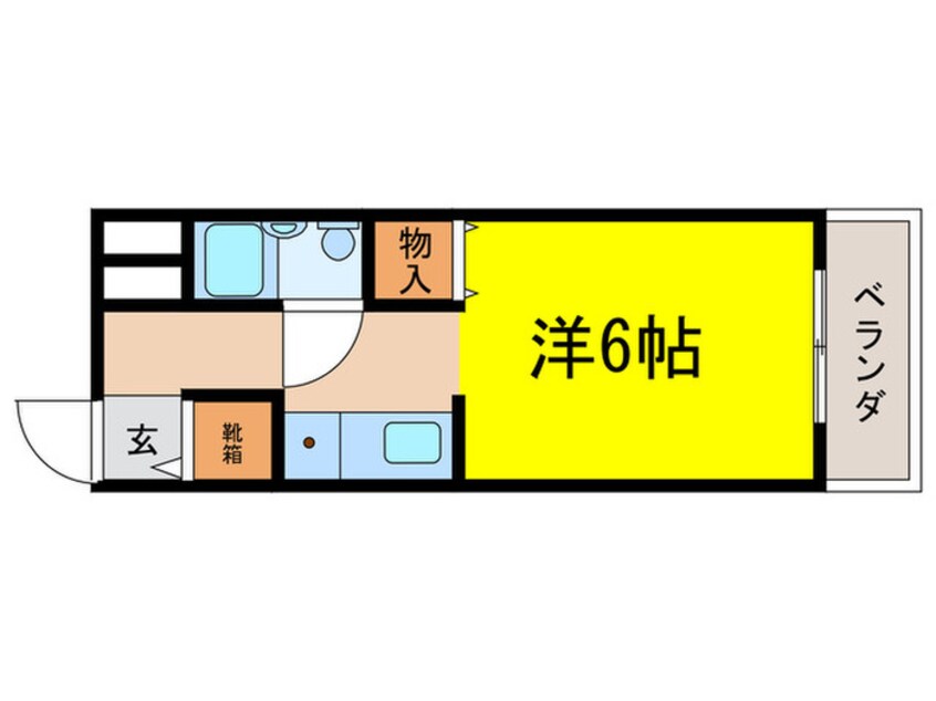 間取図 ラ・フォーレ池上