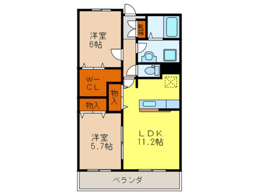 間取図 アルティス宝塚