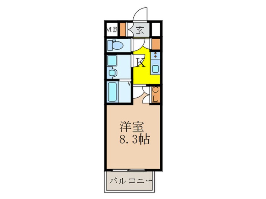 間取図 S-FORT新大阪ravir