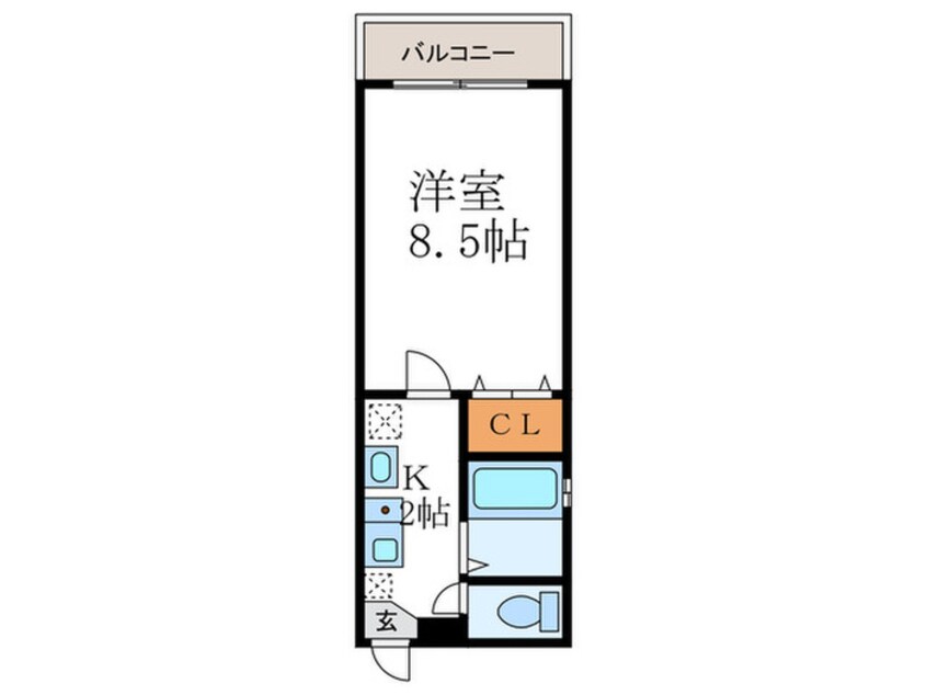 間取図 エクセル三宅