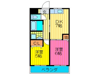 間取図 ミモザハイツ