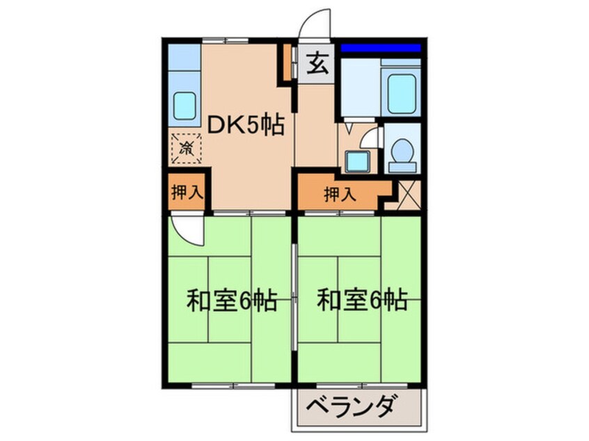 間取図 マンション幸Ｄ棟