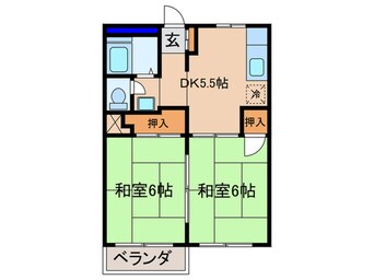 間取図 マンション幸Ｄ棟