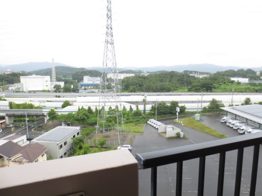 室内からの展望 クレスト草津