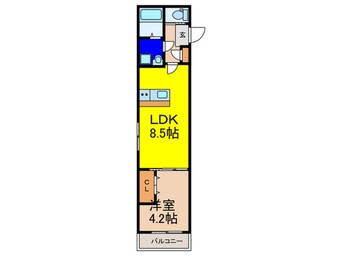 間取図 アーバンコート伝法