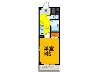 間取図 チェリーハイツ西山本