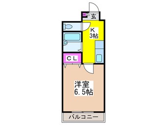 間取図 サンライズひらの